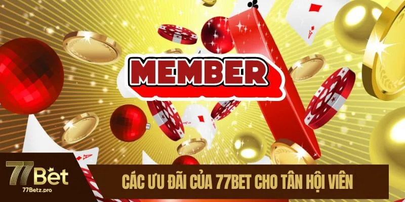 C&aacute;c ưu đ&atilde;i của 77BET cho t&acirc;n hội vi&ecirc;n